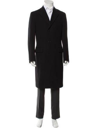 Z Zegna Wool Overcoat