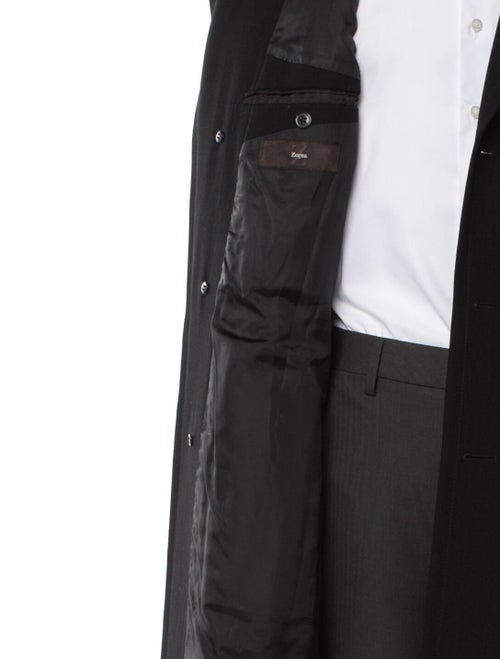 Z Zegna Wool Overcoat