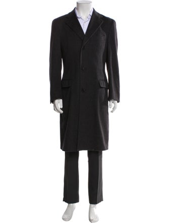 Z Zegna Wool Overcoat