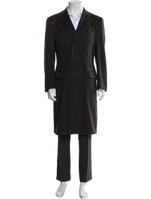 Z Zegna Wool Overcoat
