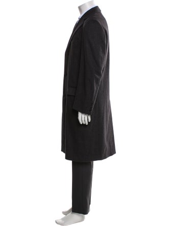 Z Zegna Wool Overcoat