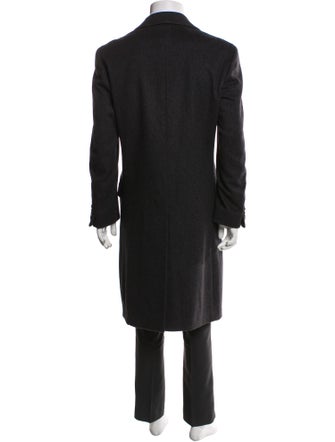 Z Zegna Wool Overcoat