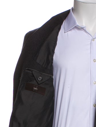 Z Zegna Wool Overcoat
