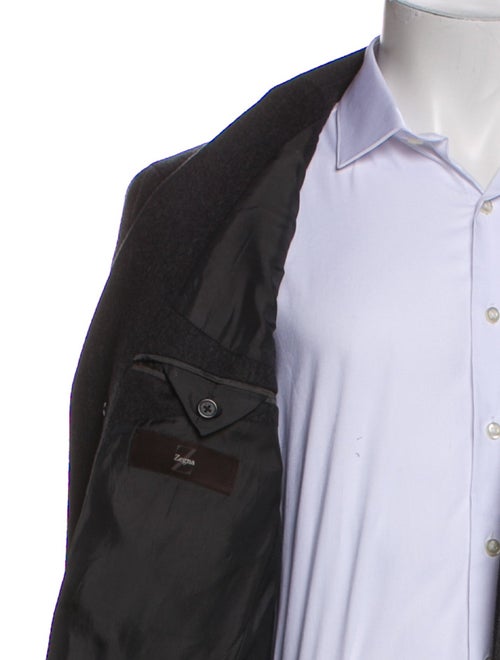 Z Zegna Wool Overcoat