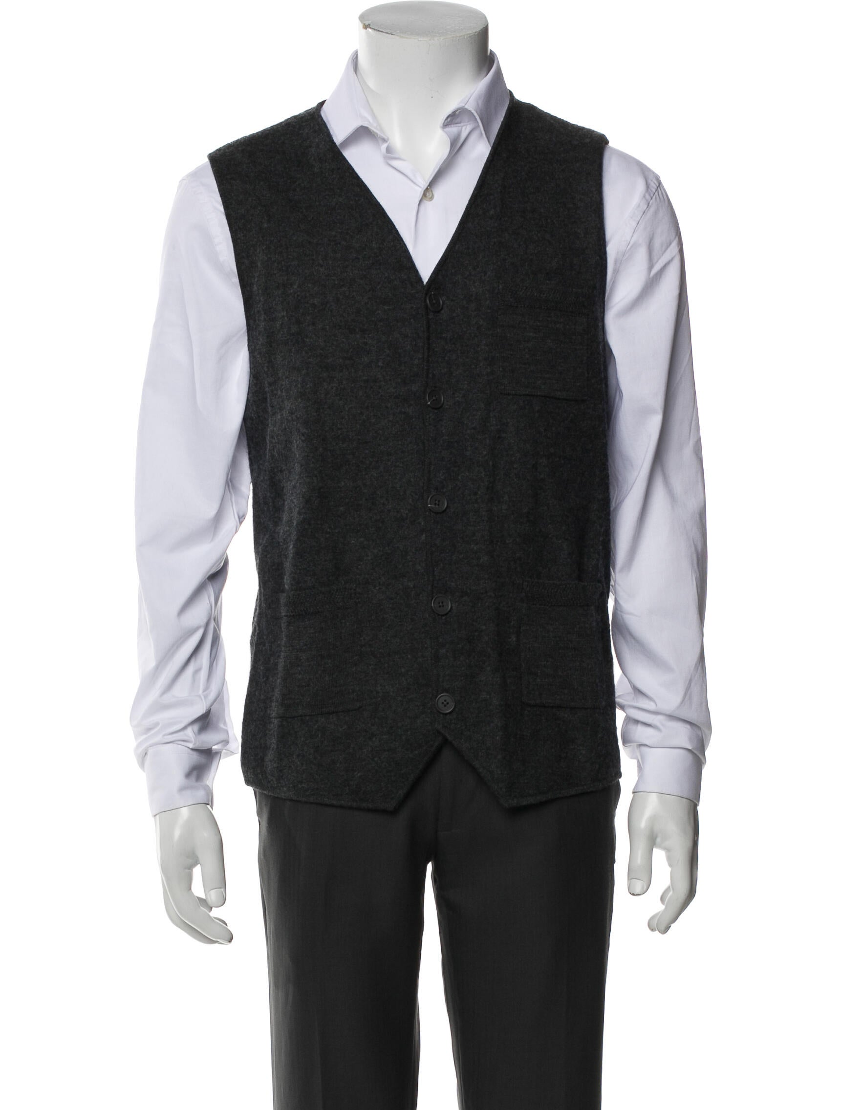Z Zegna Wool Vest