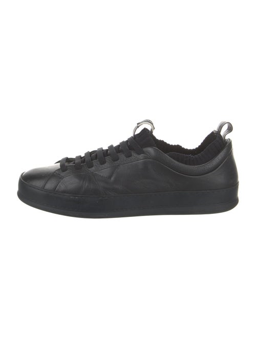 Z Zegna Leather Sneakers