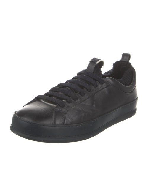 Z Zegna Leather Sneakers