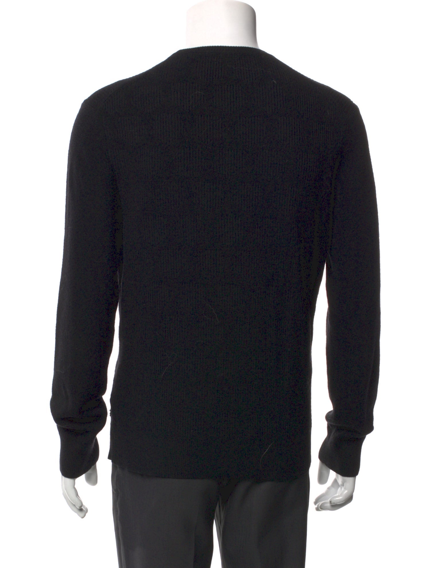 Z Zegna Wool Crew Neck Pullover