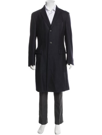 Z Zegna Wool Overcoat