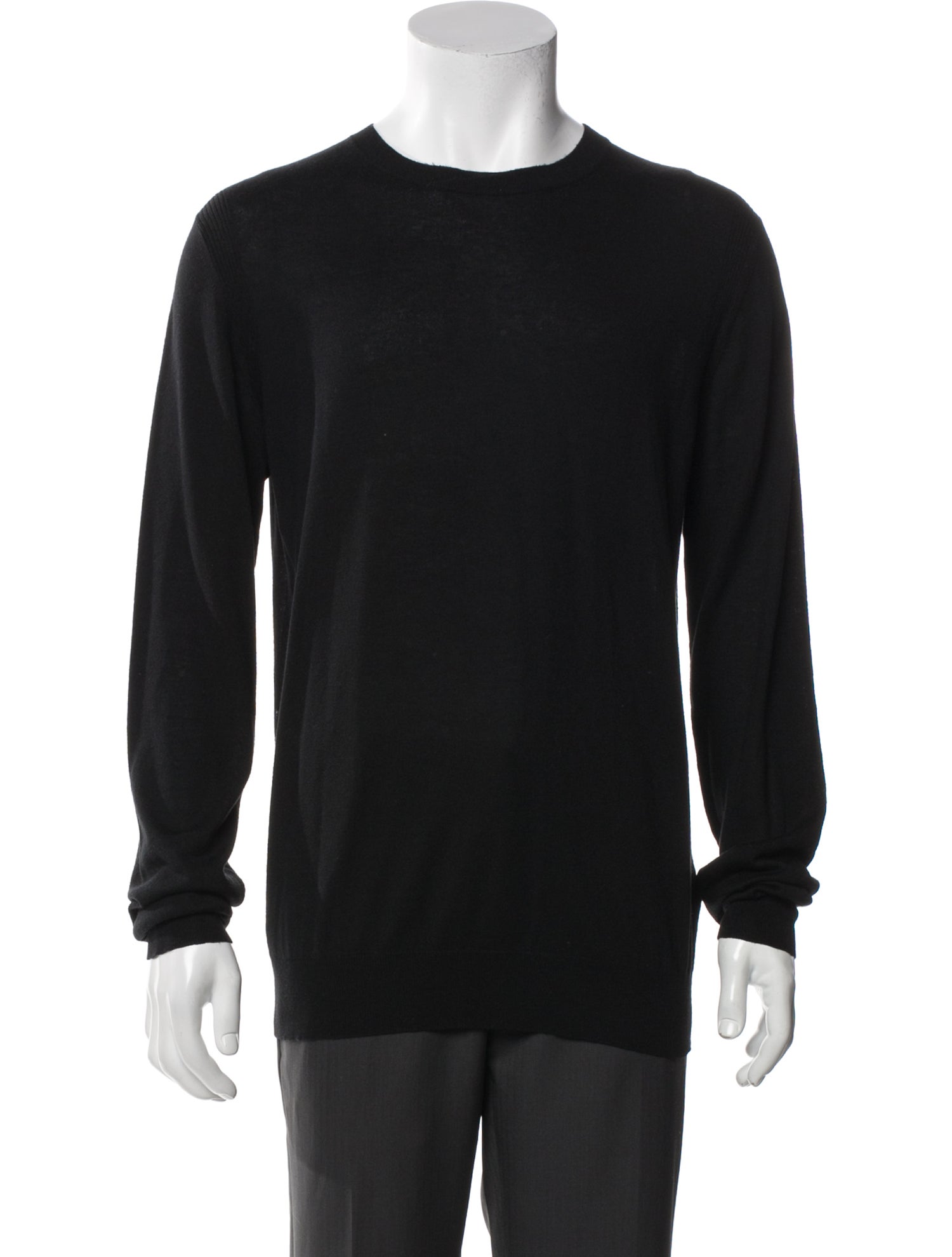 Z Zegna Silk Crew Neck Pullover