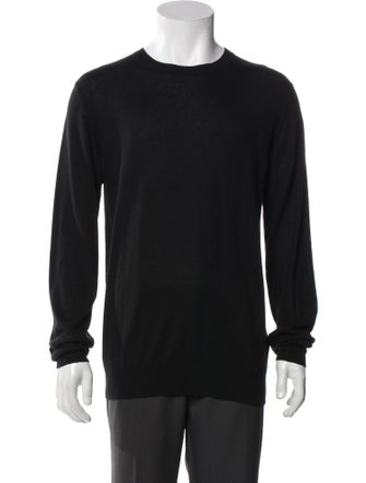 Z Zegna Silk Crew Neck Pullover
