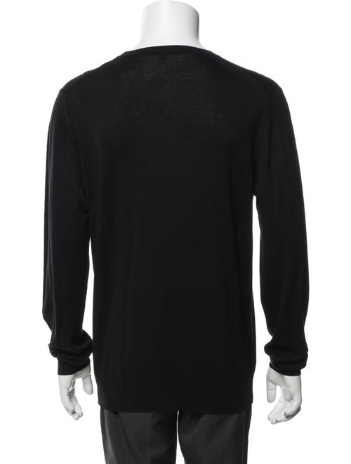 Z Zegna Silk Crew Neck Pullover