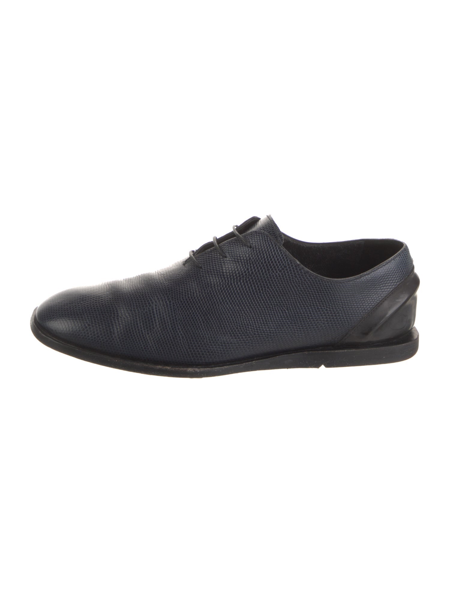 Z Zegna Leather Oxfords