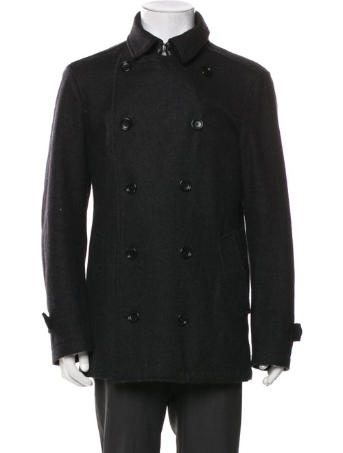 Z Zegna Wool Peacoat