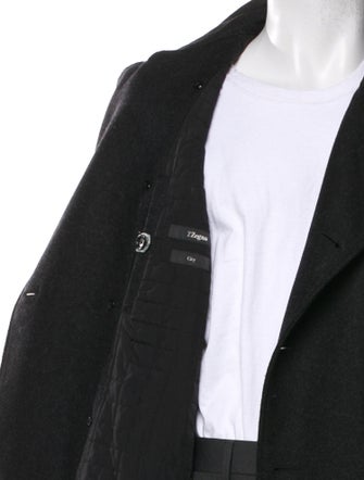 Z Zegna Wool Peacoat