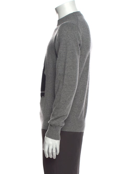 Z Zegna Cashmere Graphic Print Pullover