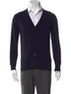Z Zegna V-Neck Long Sleeve Cardigan