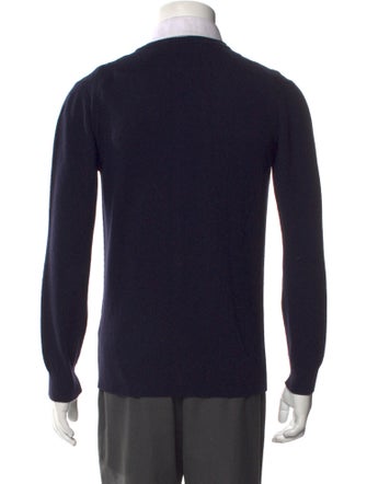 Z Zegna V-Neck Long Sleeve Cardigan