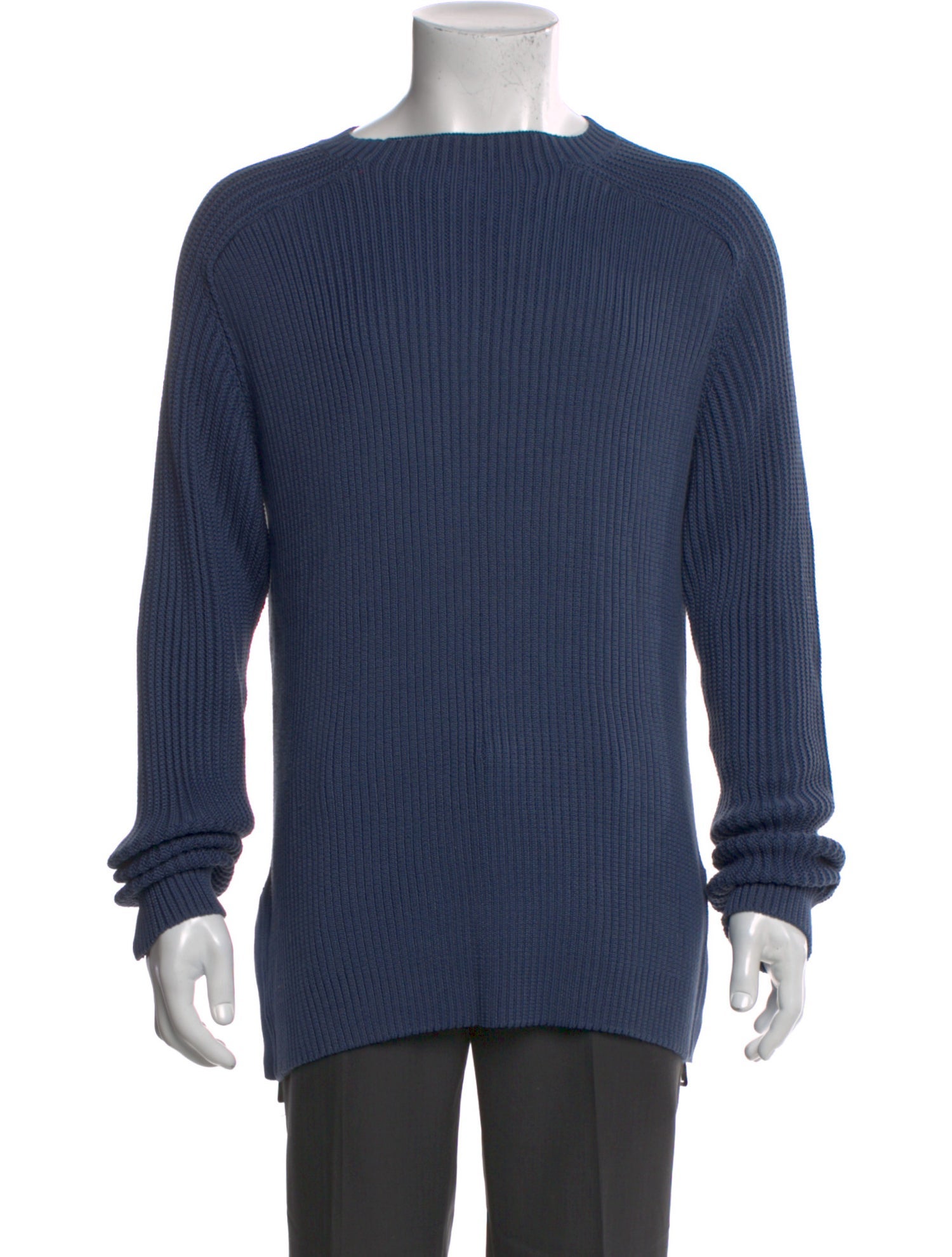 Z Zegna Crew Neck Long Sleeve Pullover