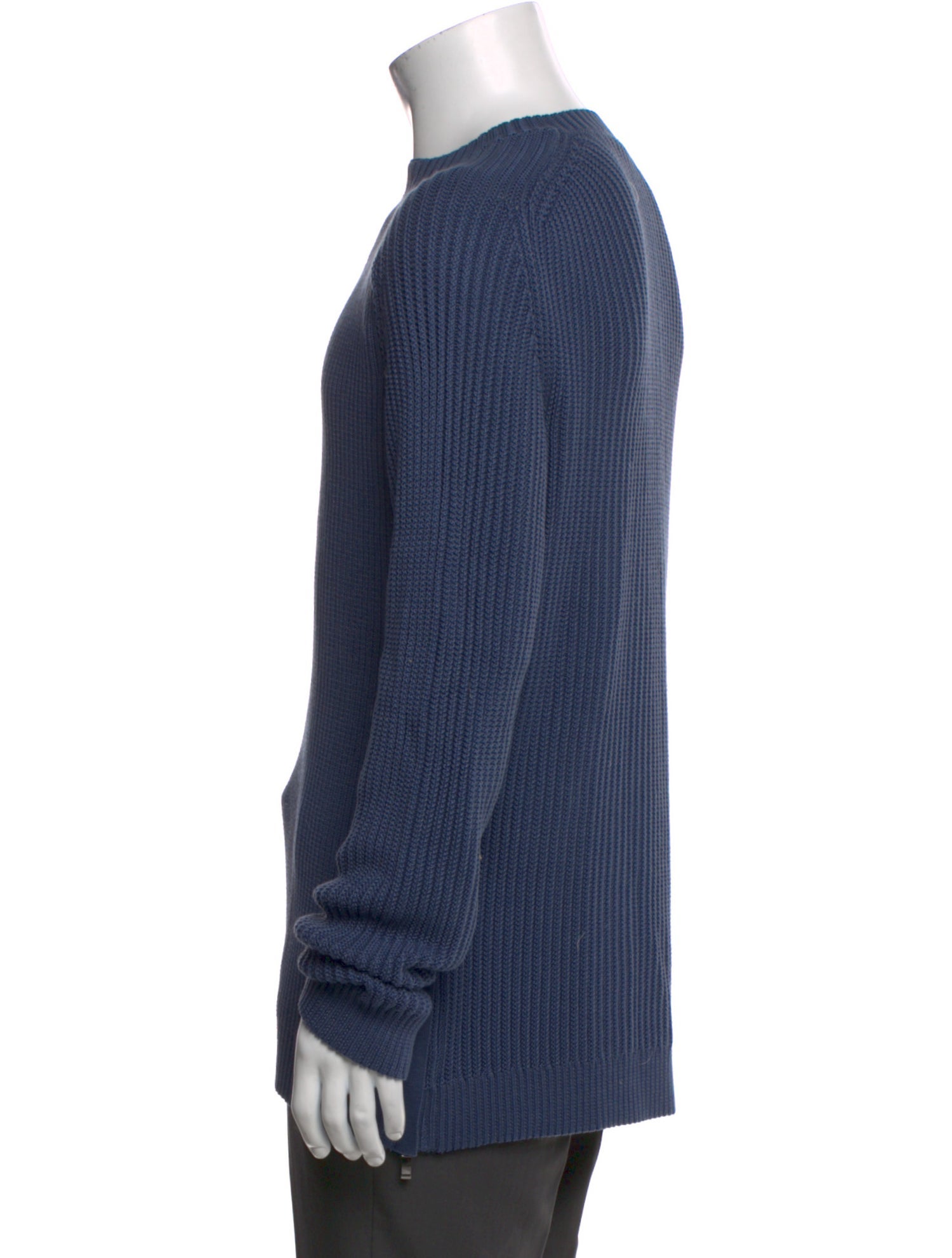 Z Zegna Crew Neck Long Sleeve Pullover