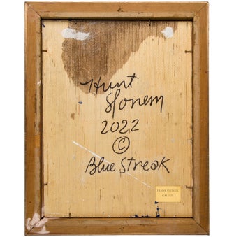 Hunt Slonem Blue Streak