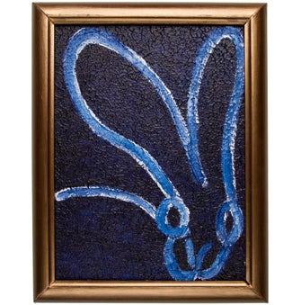 Hunt Slonem Blue Streak