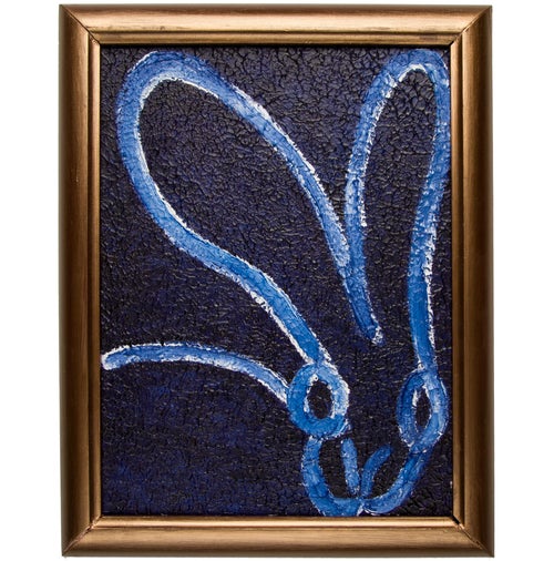 Hunt Slonem Blue Streak