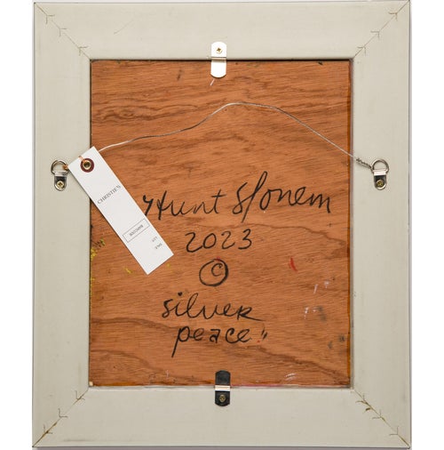 Hunt Slonem Silver Piece