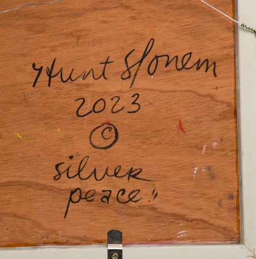 Hunt Slonem Silver Piece