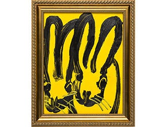 Hunt Slonem Double Jackie