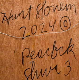 Hunt Slonem Peacock Shiva 3