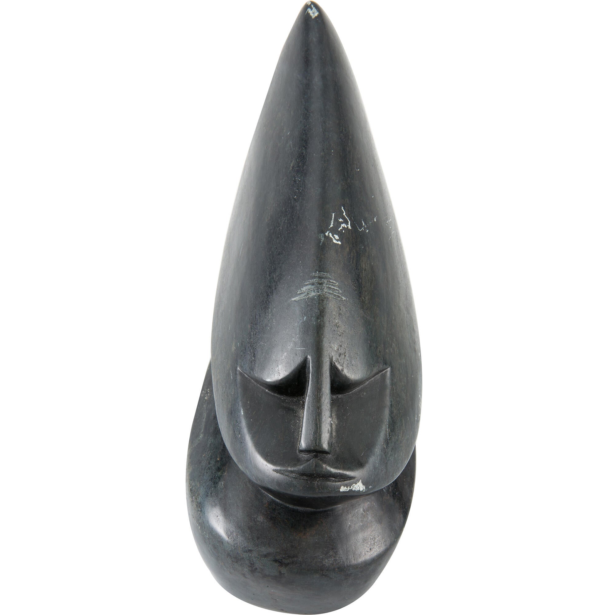 Shona Springstone Head Sculpture