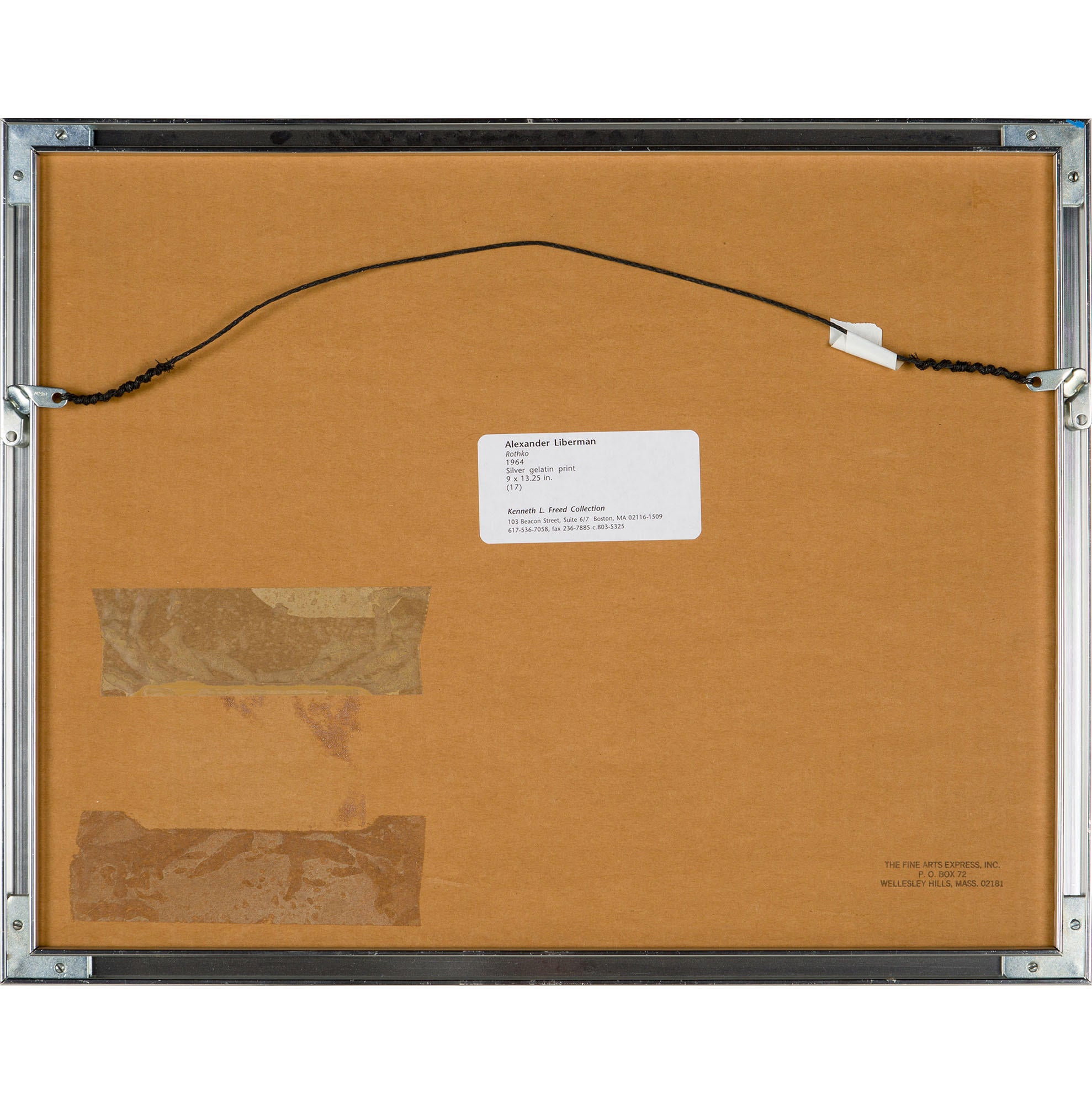 Alexander Liberman Mark Rothko