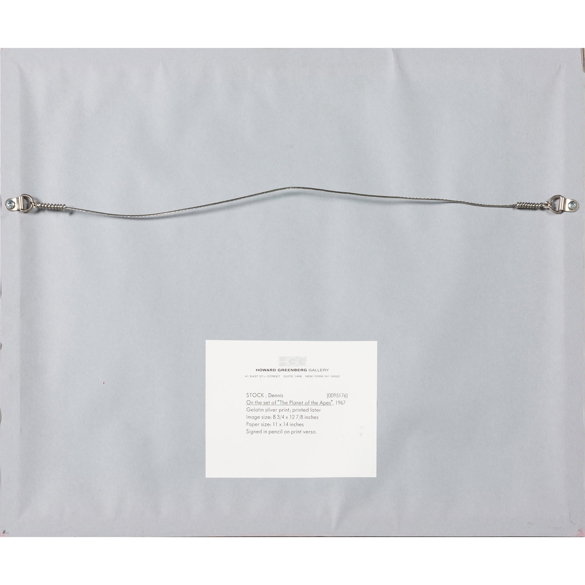 Dennis Stock On the Set of 'The Planet of the Apes'