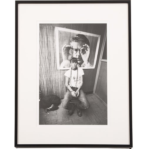 Elaine Mayes Young Man and Timothy Leary, Hip Job Coop San Francisco