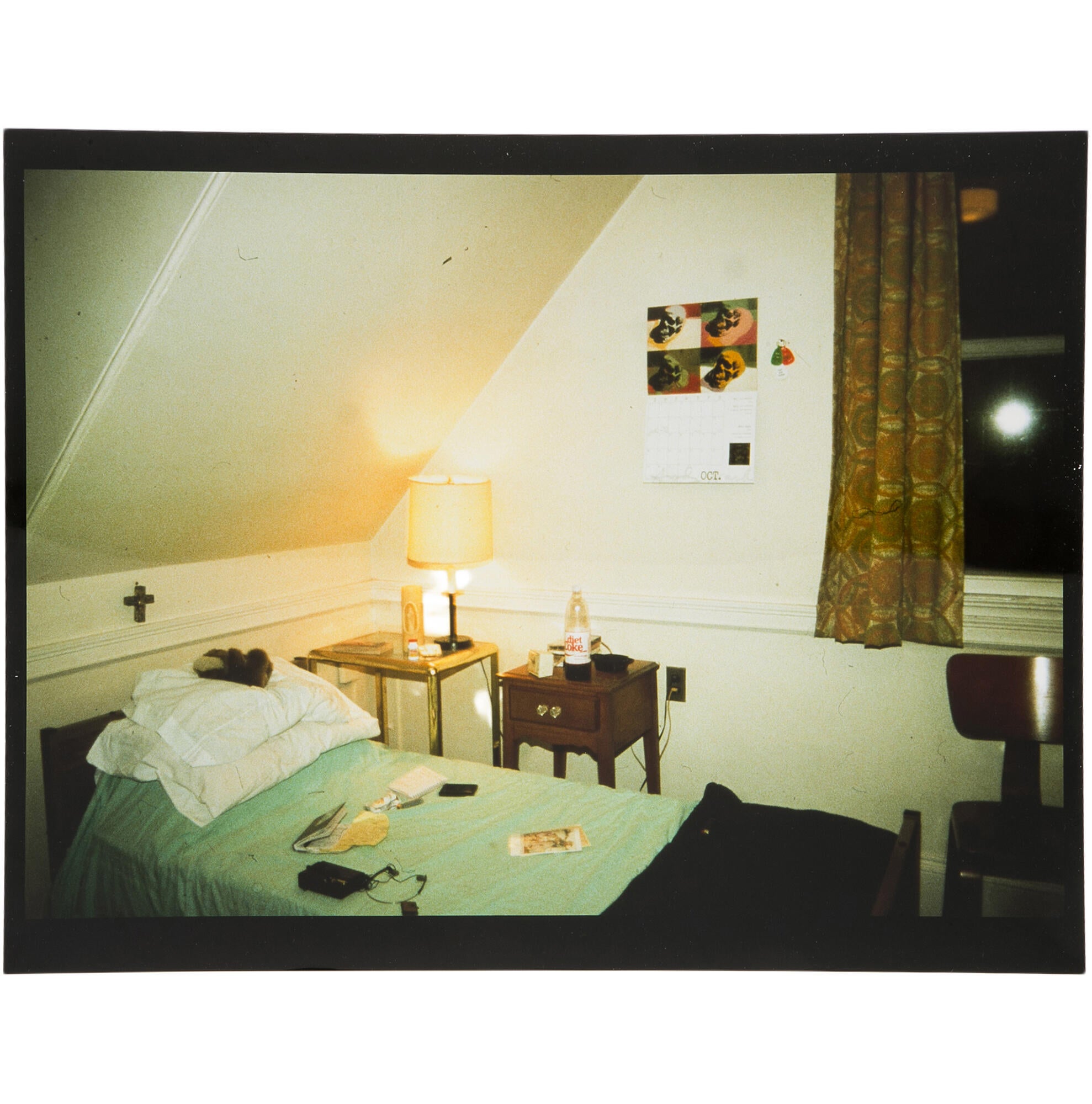 Nan Goldin My Room in Halfway House, Belmont, MA. 1988