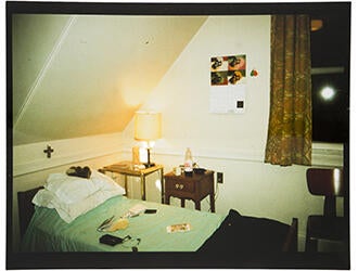 My Room in Halfway House, Belmont, MA. 1988
