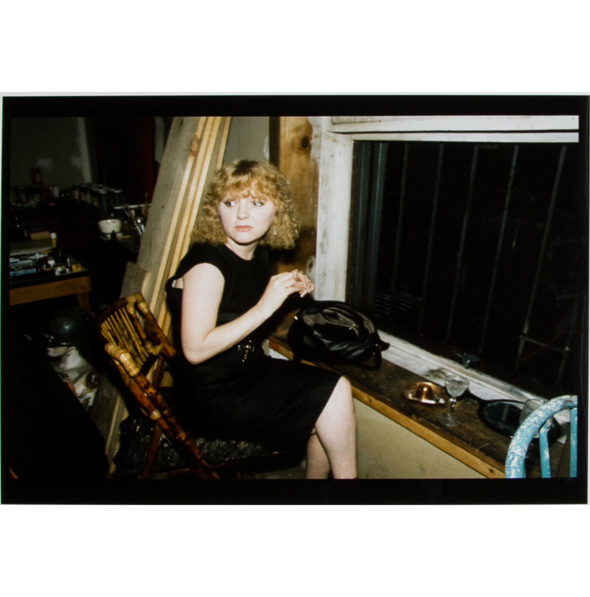 Nan Goldin April in the Window, NYC 1988