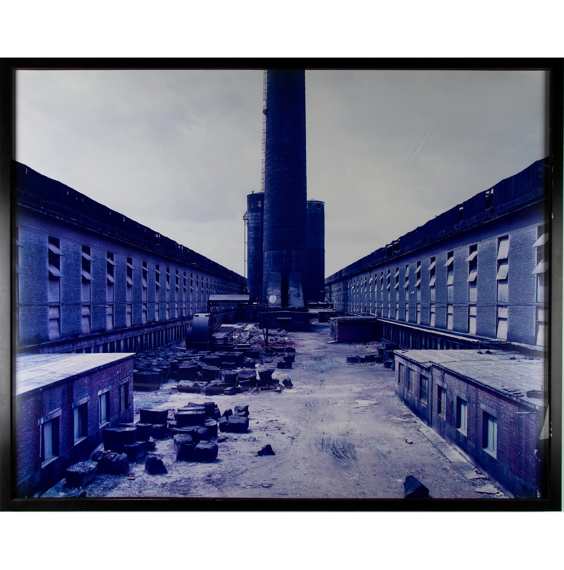 Edward Burtynsky Old Factories #1, Fushun Aluminum Smelter, Fushun City, Liaoning