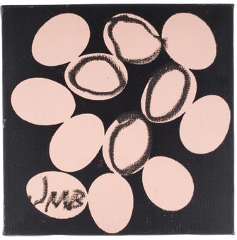 Jean-Michel Basquiat & Andy Warhol Easter Eggs