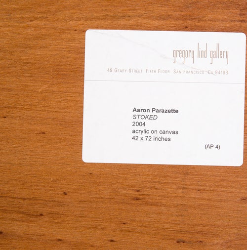 Aaron Parazette Stoked