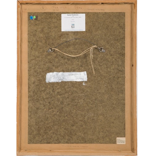 Rachel Nicholson No. 18 with Red Coffee Pots and Pebbles