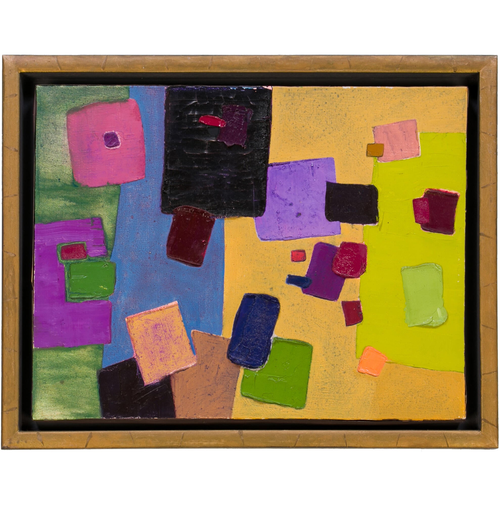 Walter Sorge Paintings Purple-Blue-Green