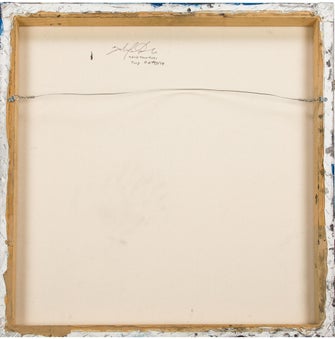 Zach Touchon Zach Touchon Paintings CC2024 - Blue Yellow Black and White Contemporary Geometric Abstraction