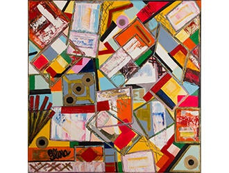 Paintings Funky Town Medium