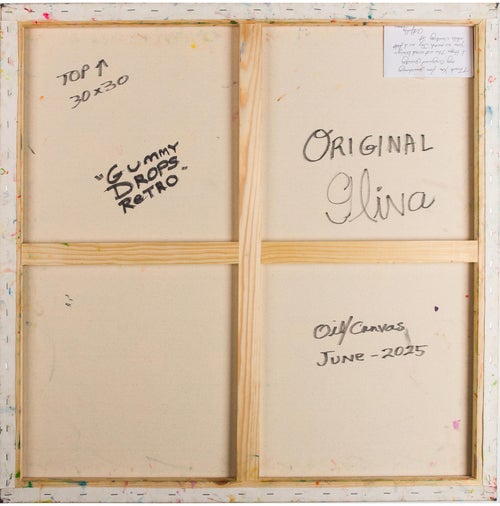 Esther "Glina" Montagner Paintings Gum Drops Retro