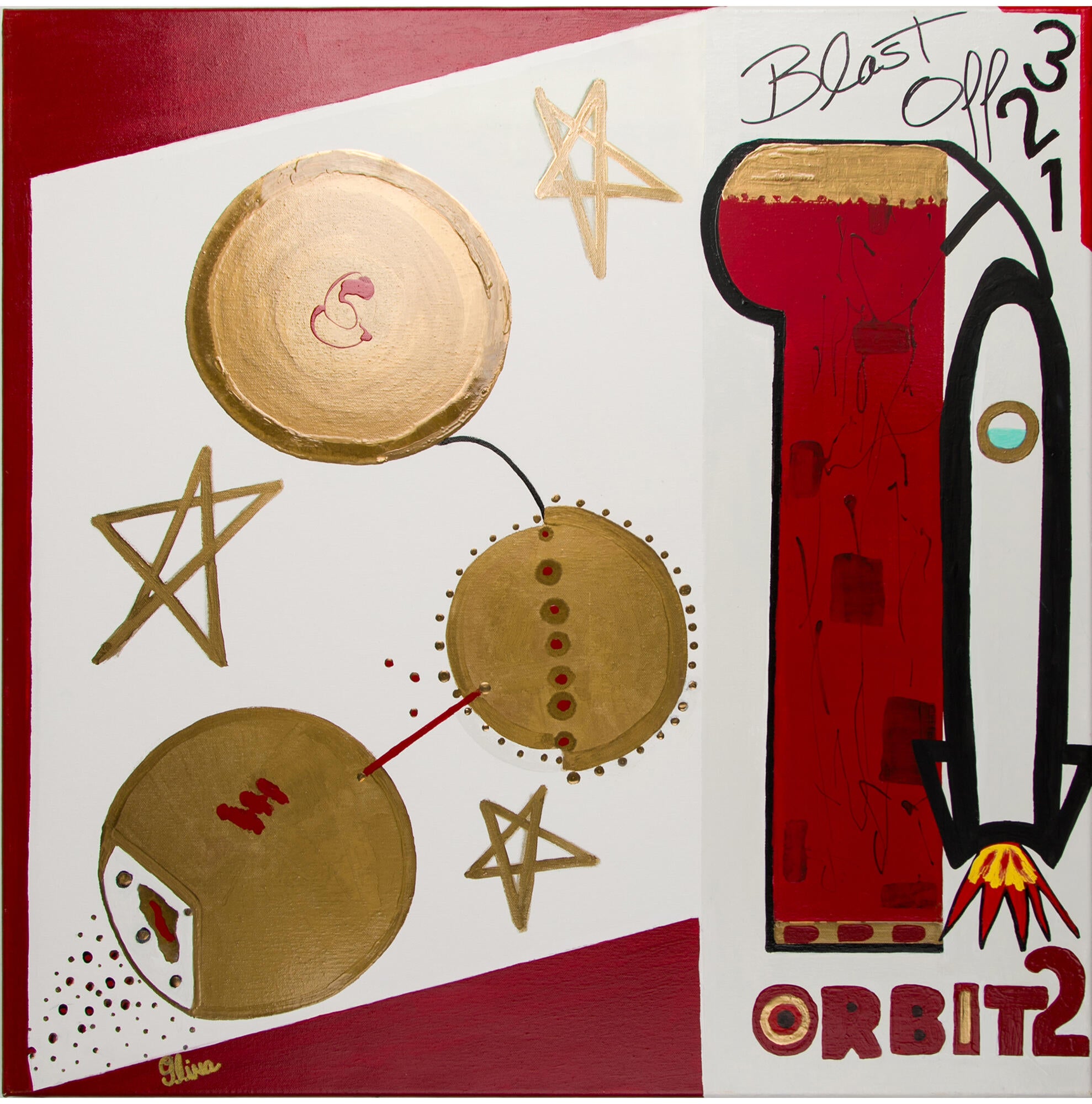 Esther "Glina" Montagner Orbit Two- Blast Off