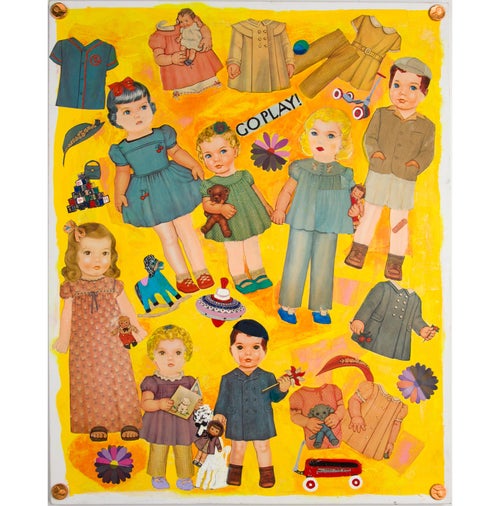 Esther "Glina" Montagner Paintings Go Play