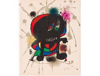 No. 4 (from Joan Miró: Lithographie III)