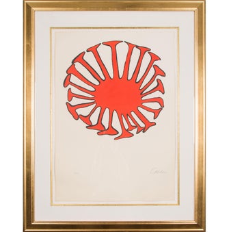 Alexander Calder Polypode Rouge